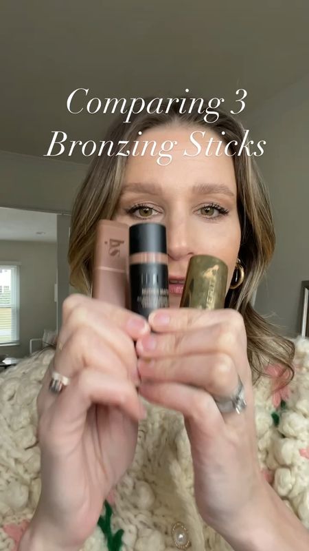 I’m loving all 3 of these clean beauty bronzing sticks. My personal favorite at the moment is the LYS. The color I use is currently sold out, but you can grab it on the LYS Beauty website (which isn’t linkable in this app).  

1. Merit Bronze Balm in Clay: great for a quick, no makeup, makeup look.

2.NudeStix Nudies Matte in Bondi Belle: this color is great for a brontour look.

3. Lys No Limits Cream Bronzer Stick in Harmony: this one has the most pigment and is infused with skincare.

#LTKover40 #LTKxSephora #LTKbeauty