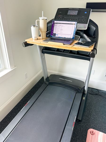 Loving this treadmill desk attachment. It works great for getting in my steps while working from home! 

#LTKhome #LTKFitness