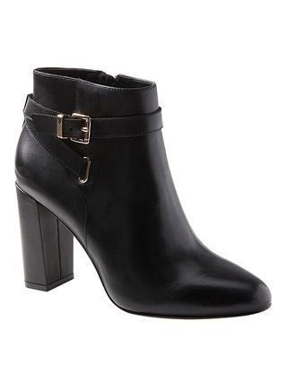 Buckle High-Heel Ankle Boot | Banana Republic US