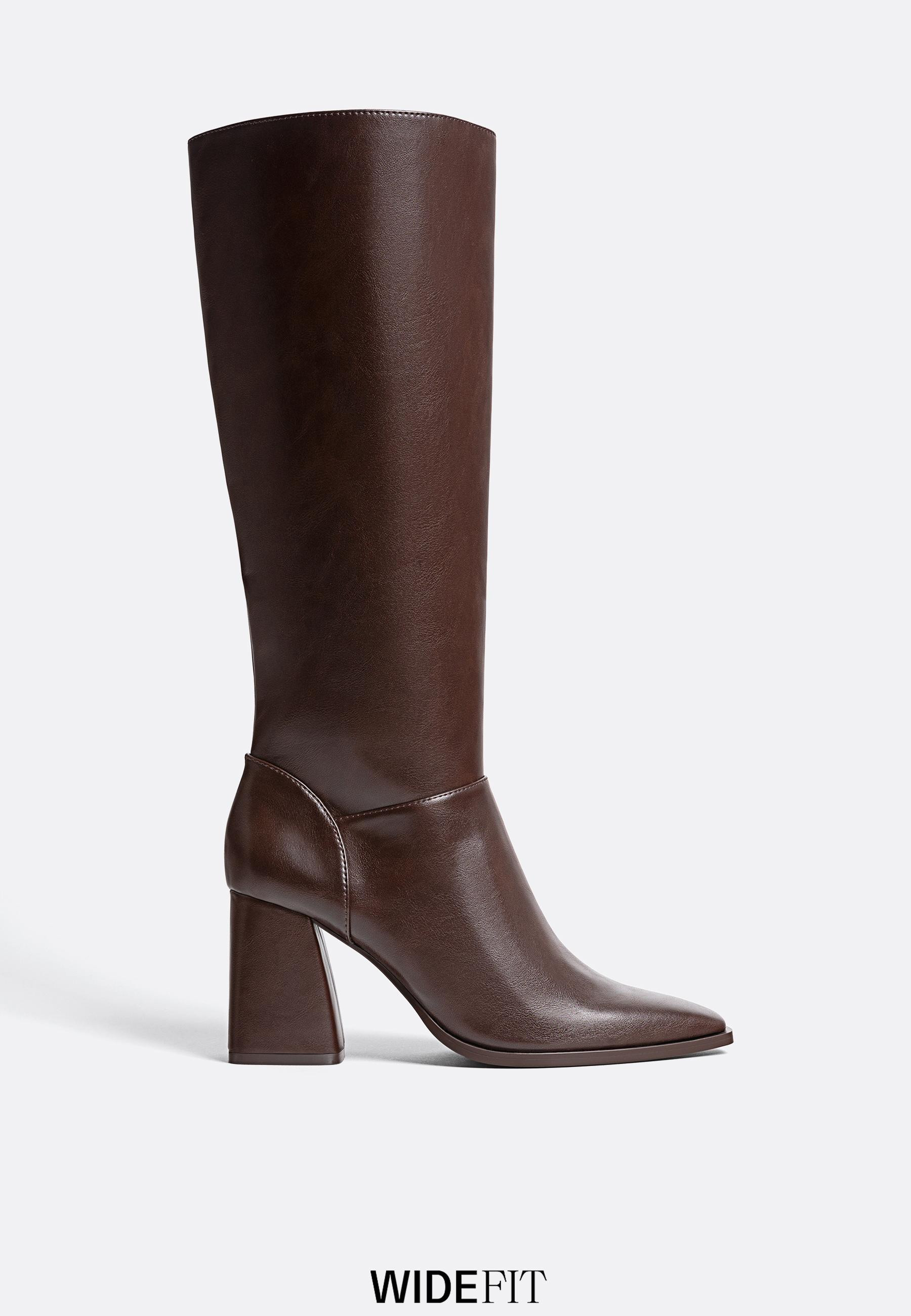 Overknee-Stiefel mit Absatz - Mode für Damen | Stradivarius Deutschland | Stradivarius DE