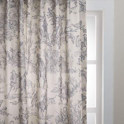 Maison d' Hermine The Miller 100% Cotton Curtain One Panel for Living Rooms Bedrooms Offices Tailore | Amazon (US)