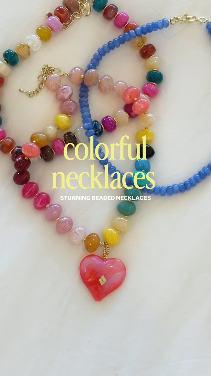 Colorful beaded necklaces from Amazon 💖

Summer necklace, beaded necklace, teen girl jewelry, Amazon jewelry, pearl
Necklace

#LTKSeasonal #LTKgrwm #LTKOver40