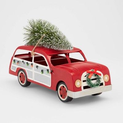 Large Station Wagon Decorative Christmas Figurine - Wondershop™ | Target