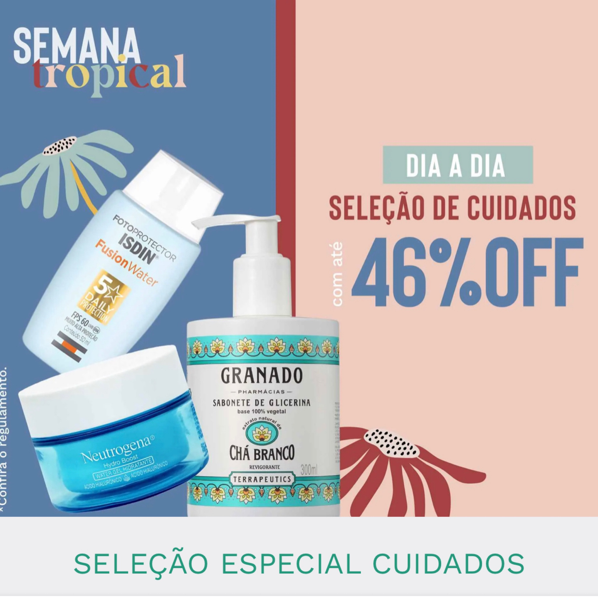 Já cuidou da pele hoje?

Os cuidados diários com a pele, são fundamentais para evitar o envelhecimento precoce e a flacidez.

E para isso invista em produtos de qualidade e que realmente funcionam.

