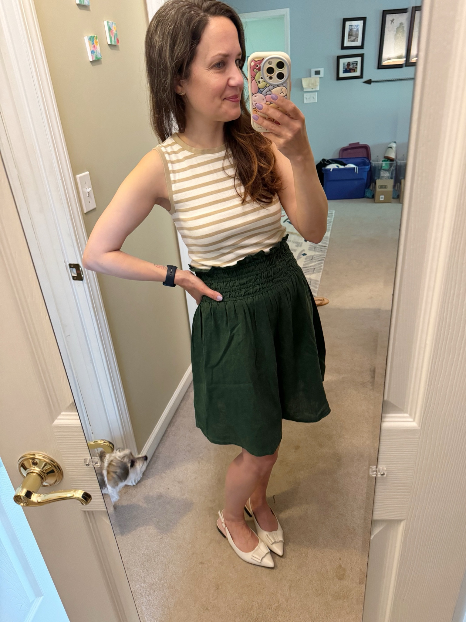 Trying the top, from my last video, as a skirt

#LTKSeasonal #LTKOver40