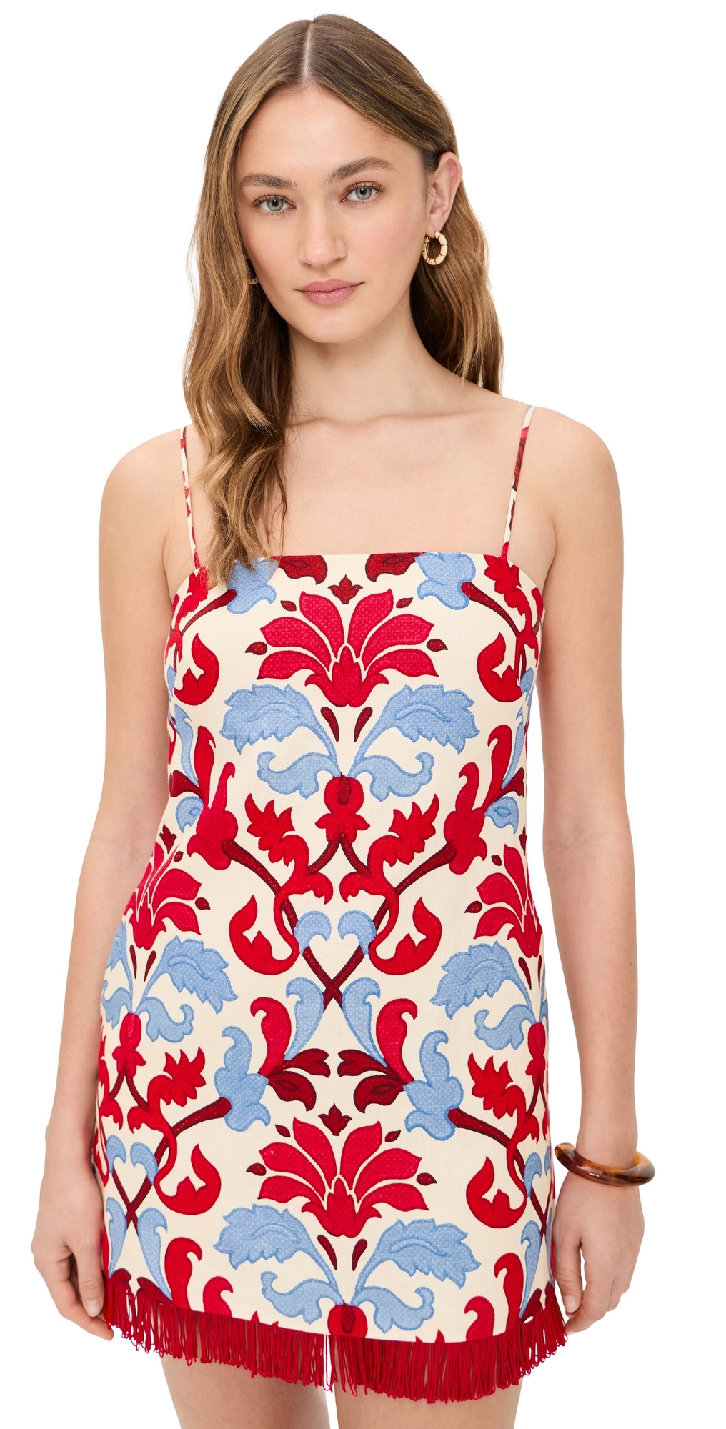 Cara Cara Valencia Mini Dress Fluer Crest Ivory 8 | Shopbop
