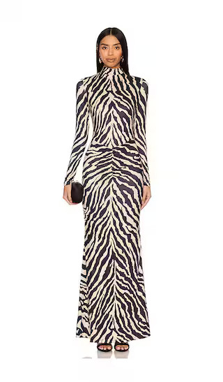 Willem Maxi Dress in Zebra | Revolve Clothing (Global)