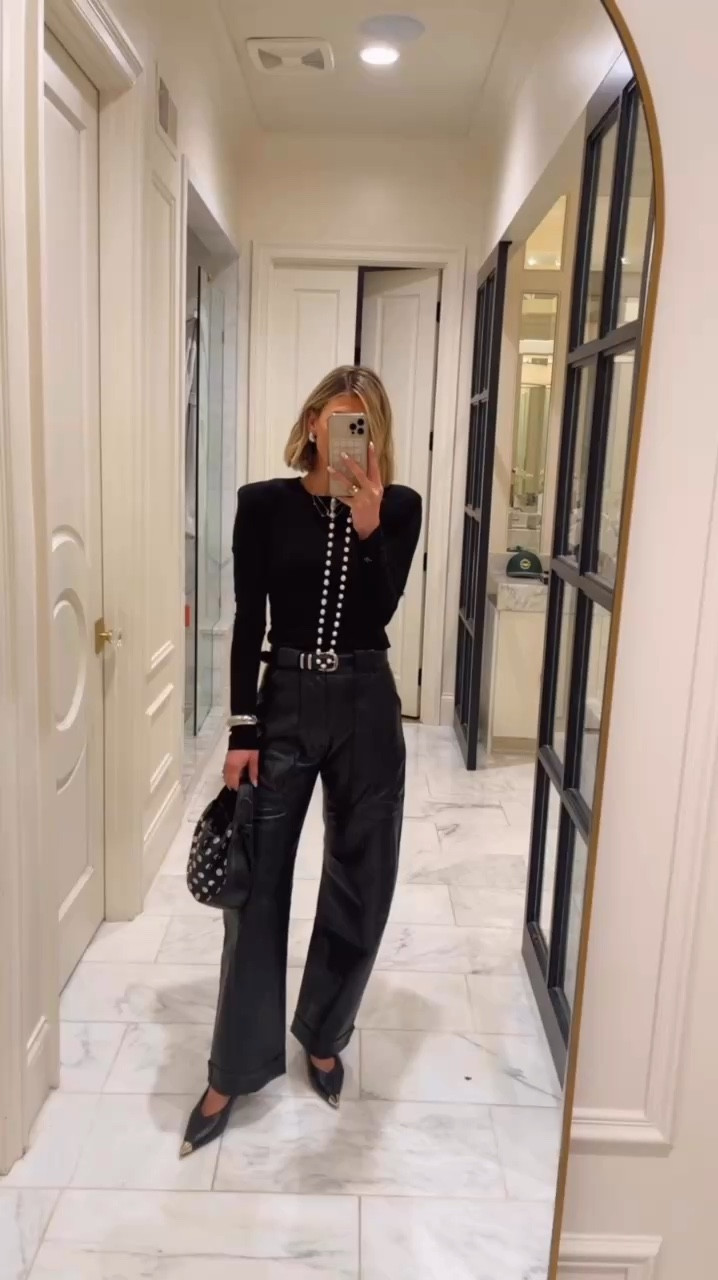 Winter date night outfit 