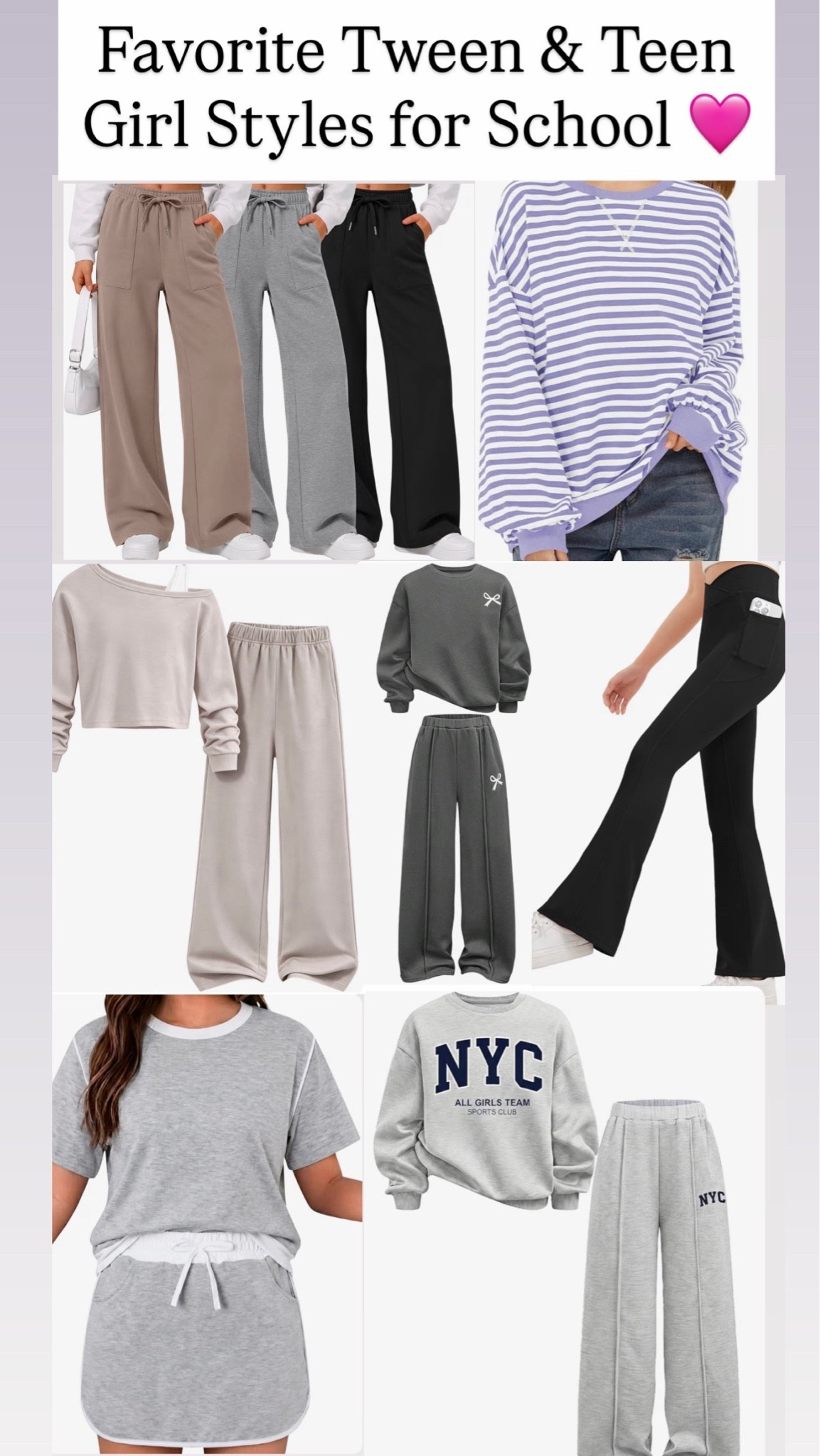 Favorite styles for back to school for tween and teen girls 🩷

#LTKKids