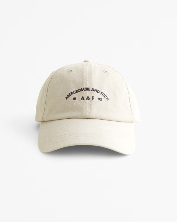Logo Baseball Hat | Abercrombie & Fitch (UK)