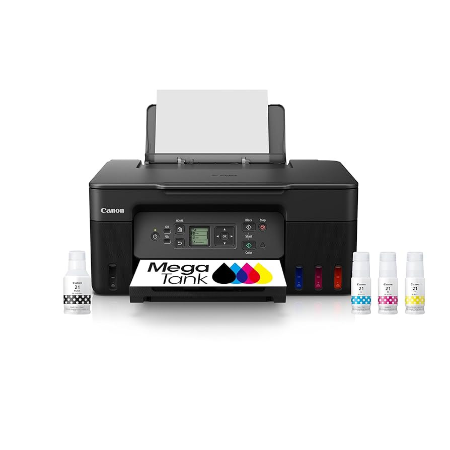 Canon MegaTank G3270 All-in-One Wireless Inkjet Printer. for Home Use, Print, Scan and Copy | Amazon (US)