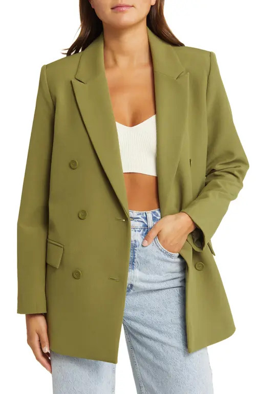 Oversize Double Breasted Blazer | Nordstrom
