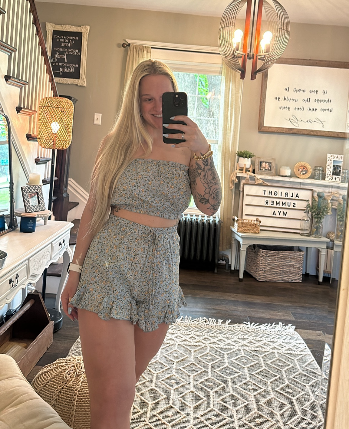 Love this two piece set! Wearing a size small

#LTKStyleTip #LTKFindsUnder50