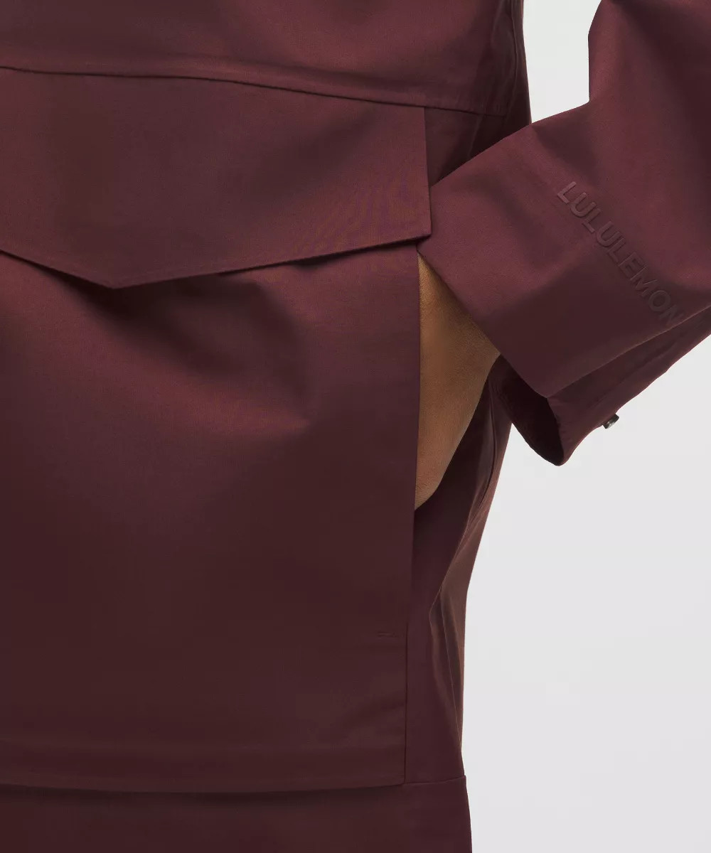 Waterproof Fishtail Rain Coat | lululemon UK