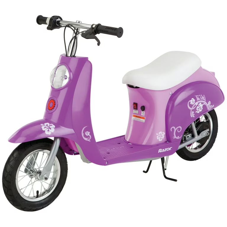 Razor Pocket Mod Miniature Euro-Style Electric Scooter - Kiki Purple, for Kids and Teens Ages 13+ | Walmart (US)