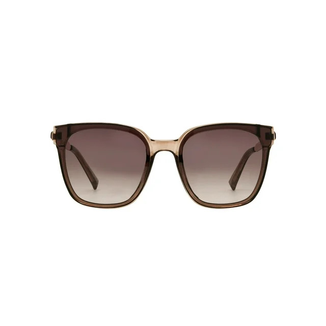 Foster Grant Gray Rectangle Women's Fashion Sunglasses - Walmart.com | Walmart (US)