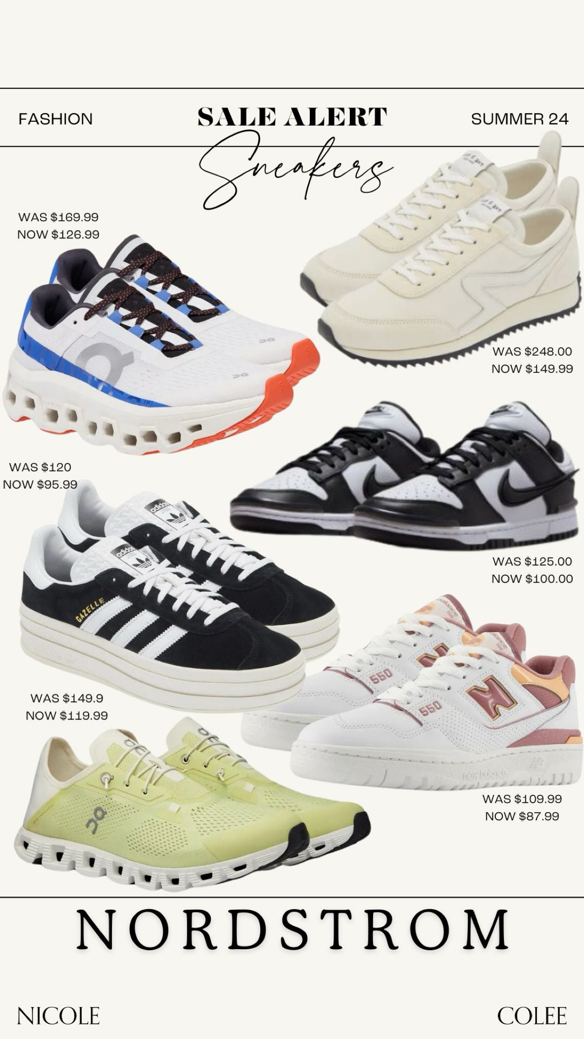 Nordstrom Sale: Sneakers

#nicolecolee #nordstrom #nsale 

#LTKSummerSales #LTKxNSale #LTKShoeCrush
