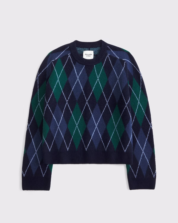 Women's The A&F Madeline Crew Sweater | Women's New Arrivals | Abercrombie.com | Abercrombie & Fitch (UK)