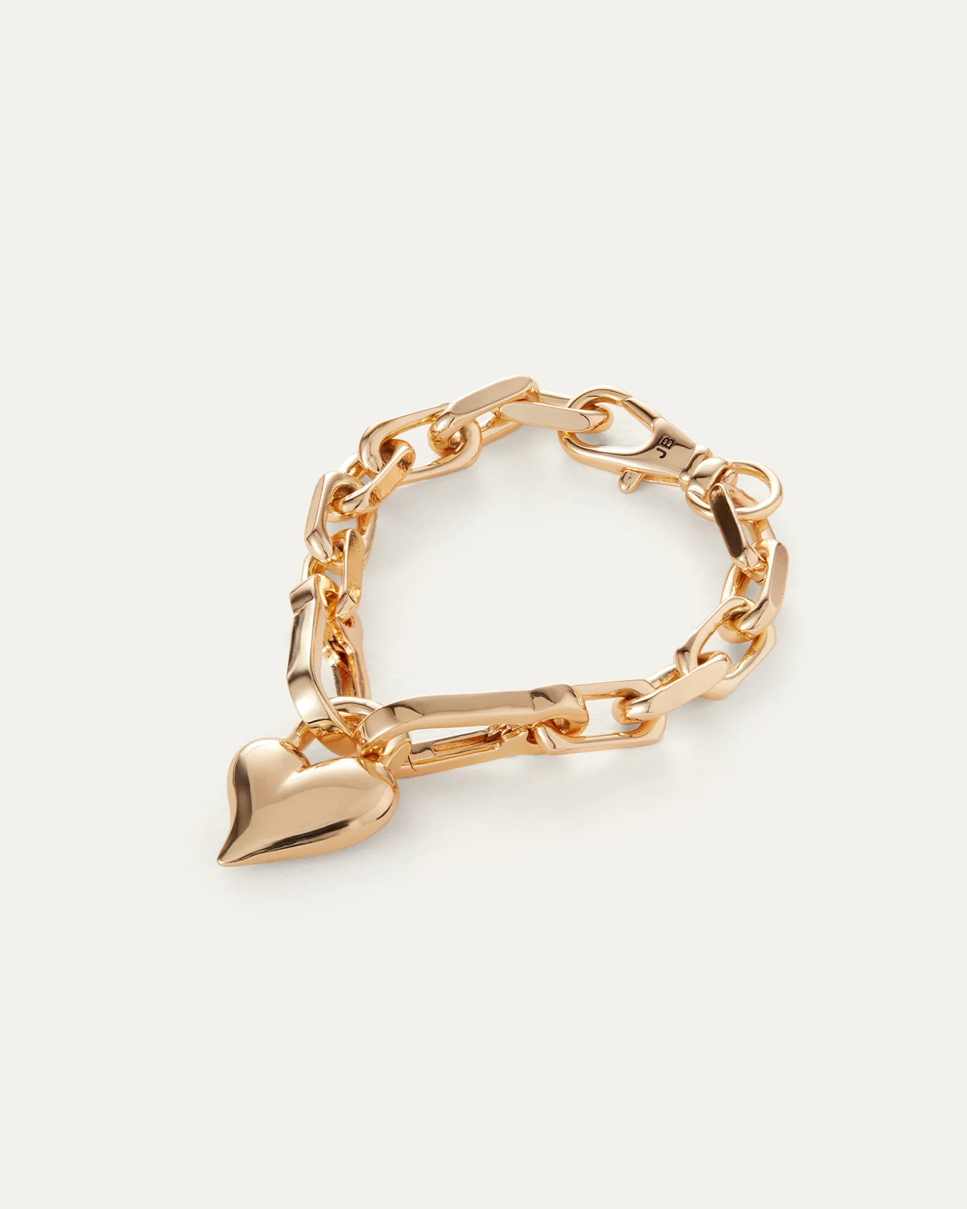 Padlock Heart Chain Bracelet | Jenny Bird (US)