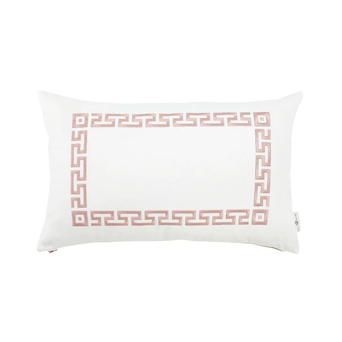 Giovanni Decorative Throw Pillow in Rose | Caitlin Wilson | Caitlin Wilson Design