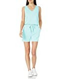 Amazon Essentials Women's Studio Terry Fleece Romper | Amazon (US)