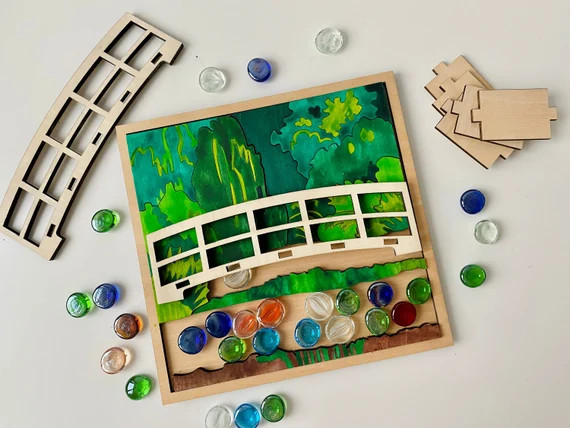 Famous Artist Claude Monet Kids Arts Montessori Materials | Etsy | Etsy (US)