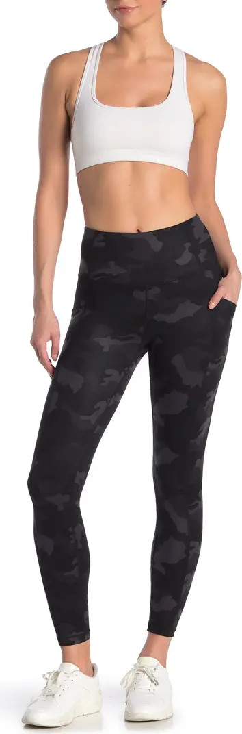 Yogalicious Lux Camo High Waisted Side Pocket Leggings | Nordstrom Rack