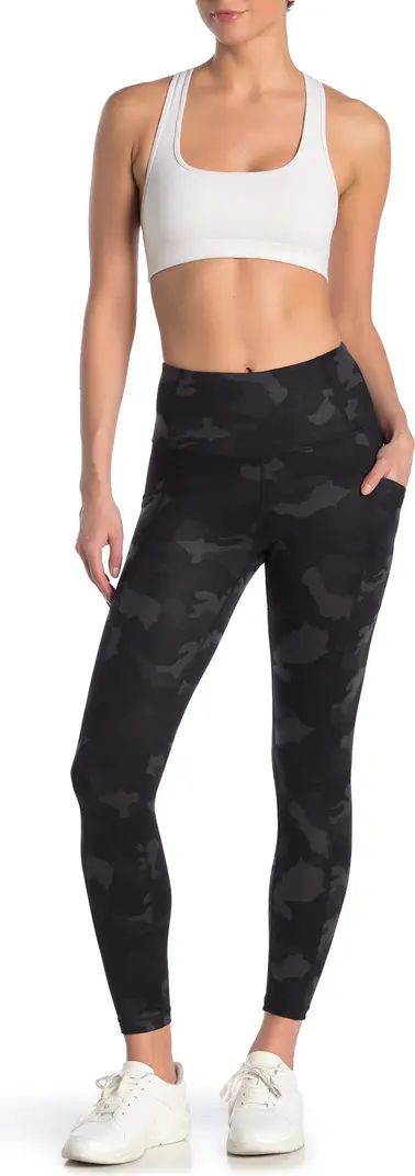 Yogalicious Lux Camo High Waisted Side Pocket Leggings | Nordstrom Rack