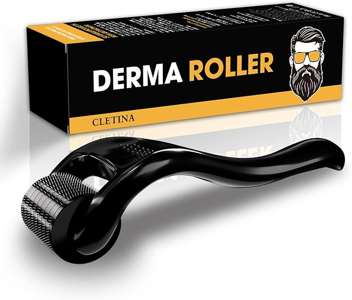 540 Titanium Derma Roller - Microneedle Micro Needle Roller for Men and Women Home Use - Micronee... | Amazon (US)