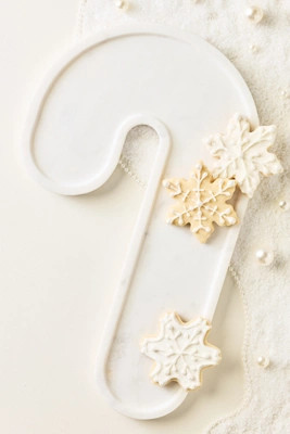 Blitzen Marble Gingerbread Serving Board | Anthropologie (US)
