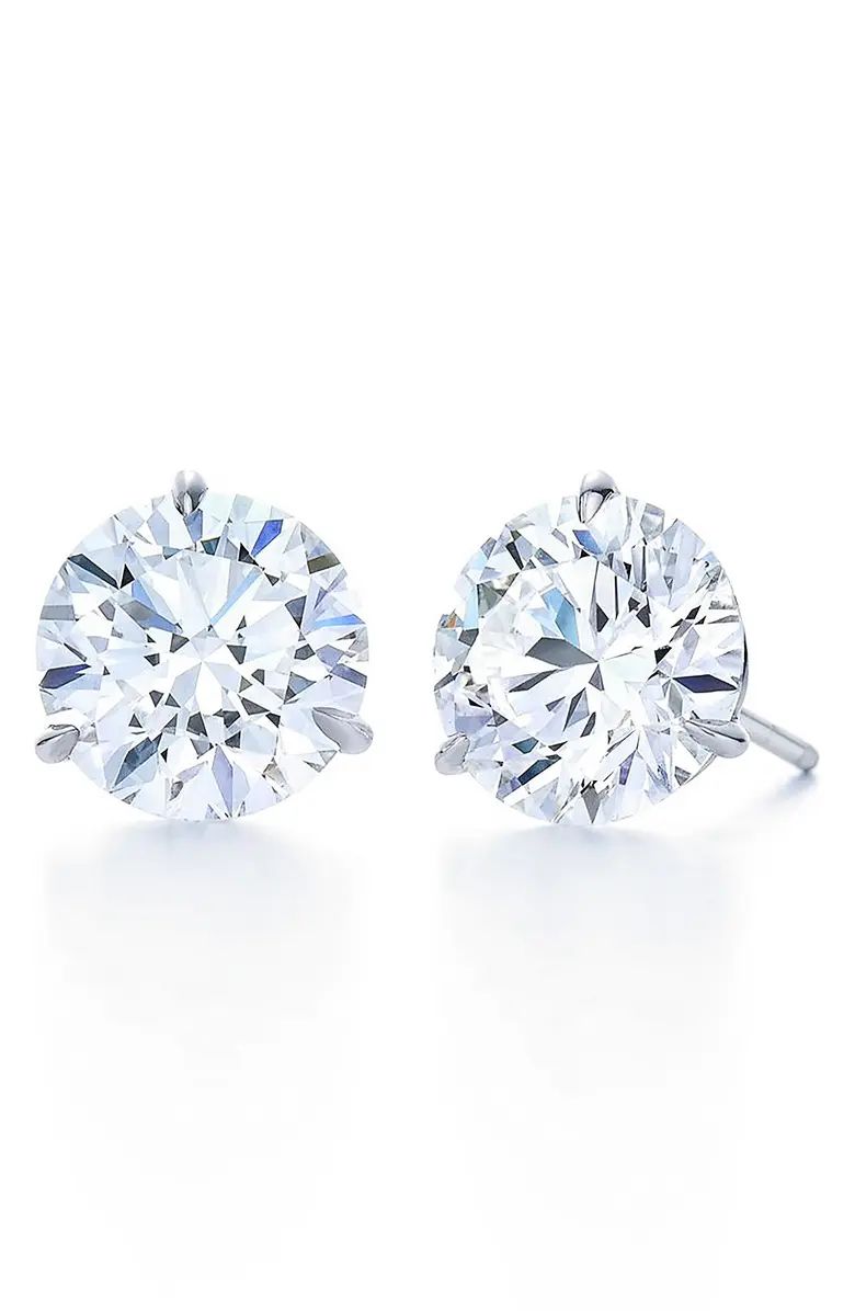 Kwiat Platinum Set Round Cut Diamond Stud Earrings - 1.5 ctw | Nordstrom | Nordstrom