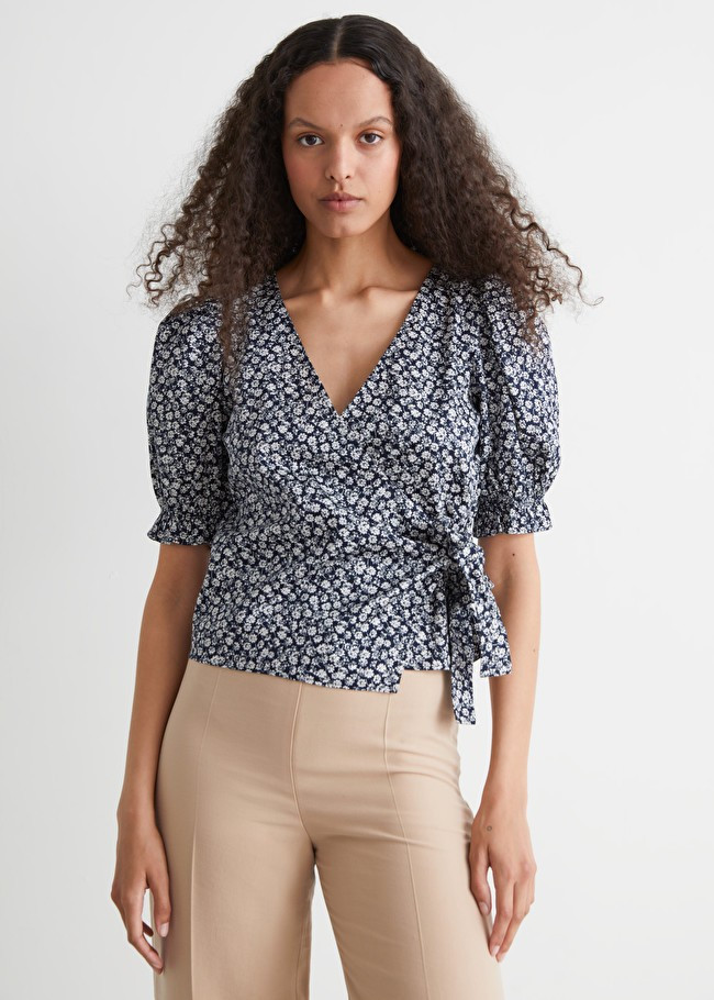 Floral Print Wrap Blouse | & Other Stories (EU + UK)