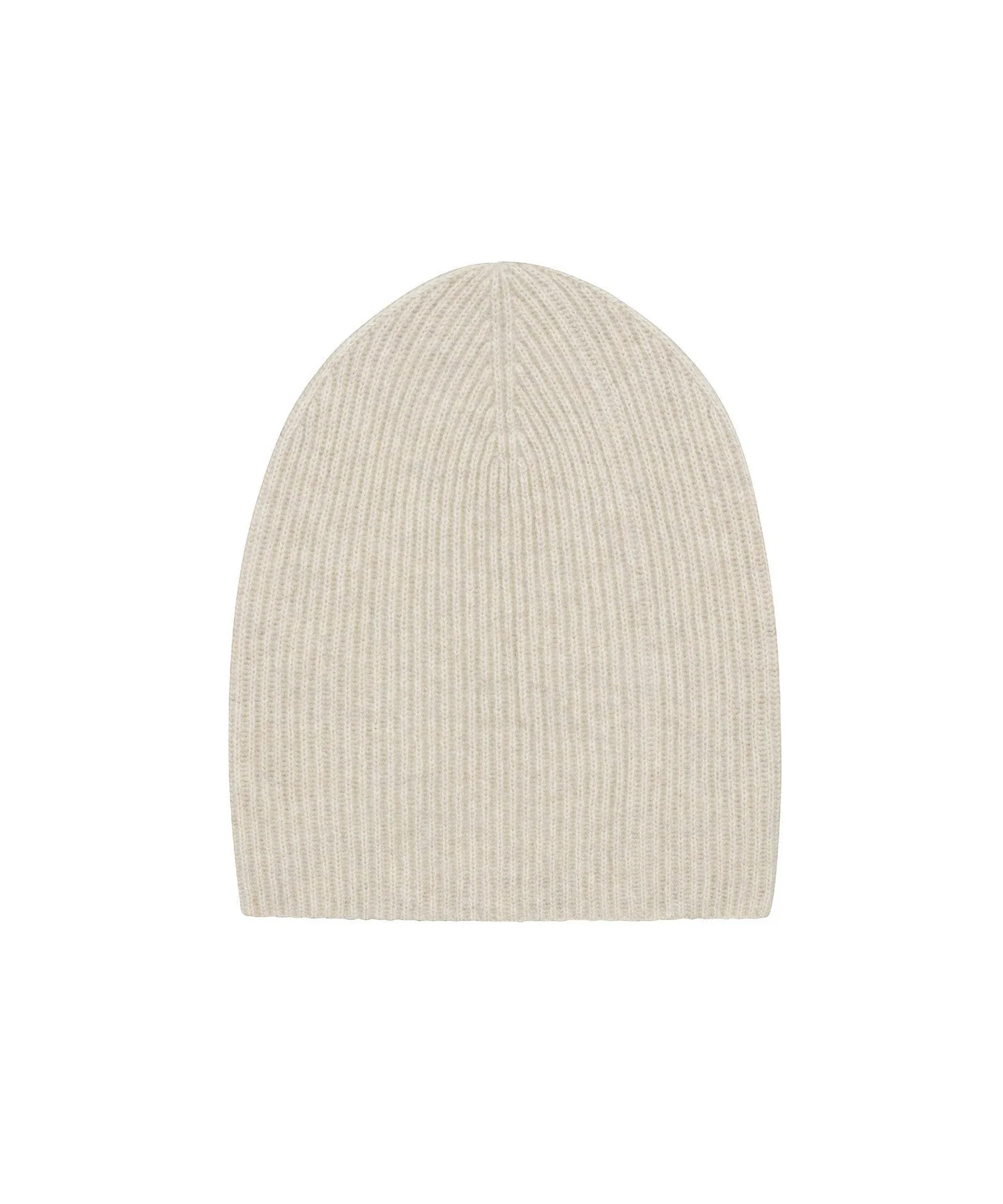Signature Cashmere Ribbed Beanie | NAADAM
