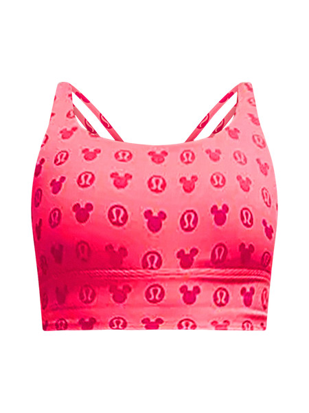 Disney x lululemon *Energy Longline Bra Medium Support, B–D Cups | Women's Bras | lululemon | Lululemon (US)