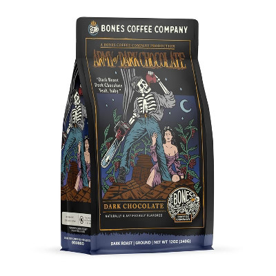 Bones Coffee Company Army of Dark Chocolate Decaf 12 oz (Ground) | Target