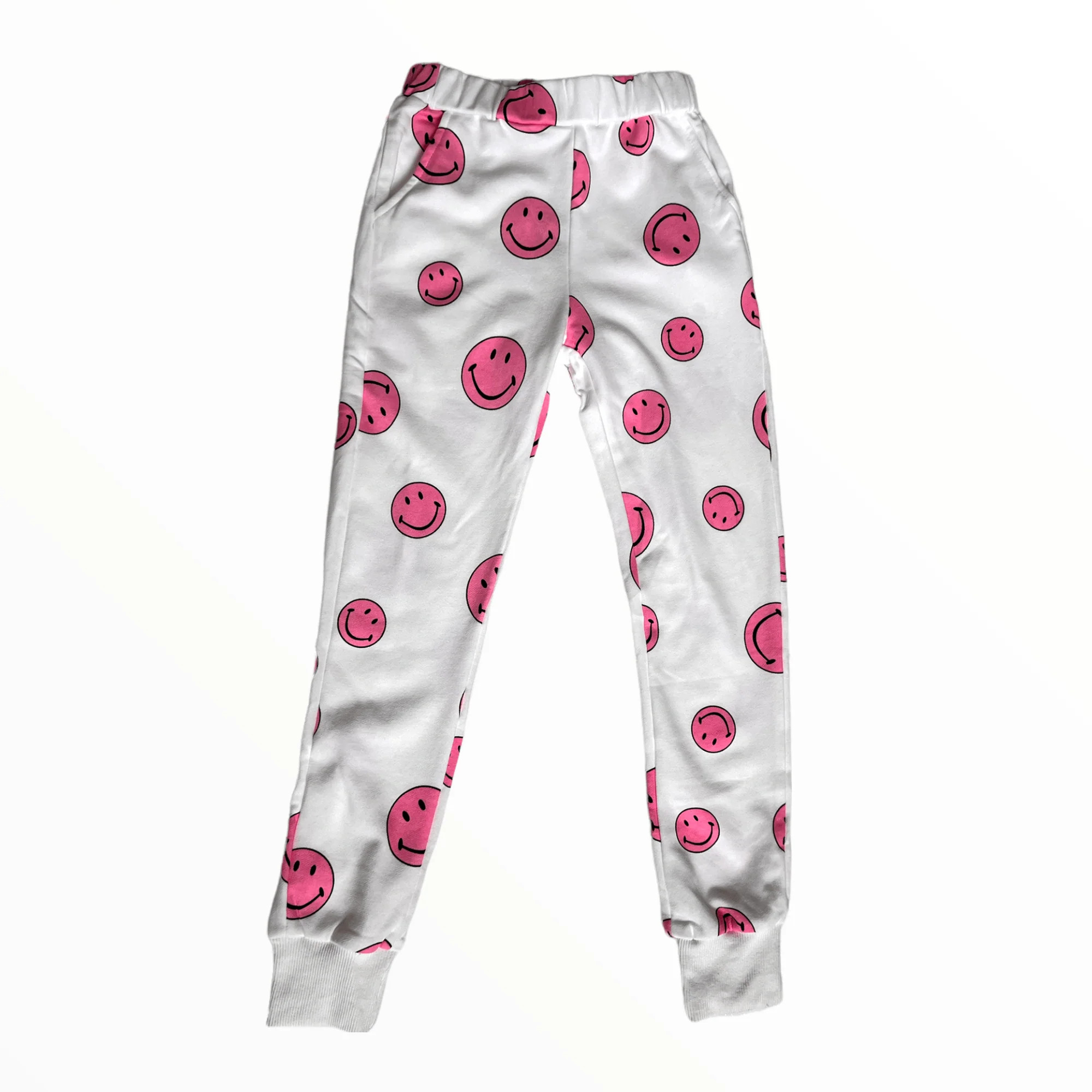 Women's Pink Emoji Joggers | Lola + The Boys