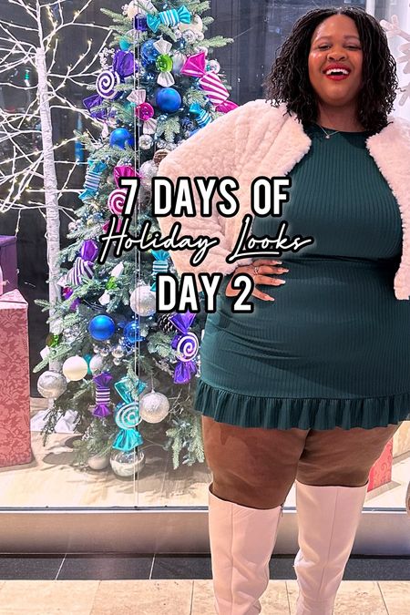 Initially I hated this dress, but once I warmed up to it, I was obsessed 🎄 Perfect for the holidays 

#LTKplussize #LTKSeasonal