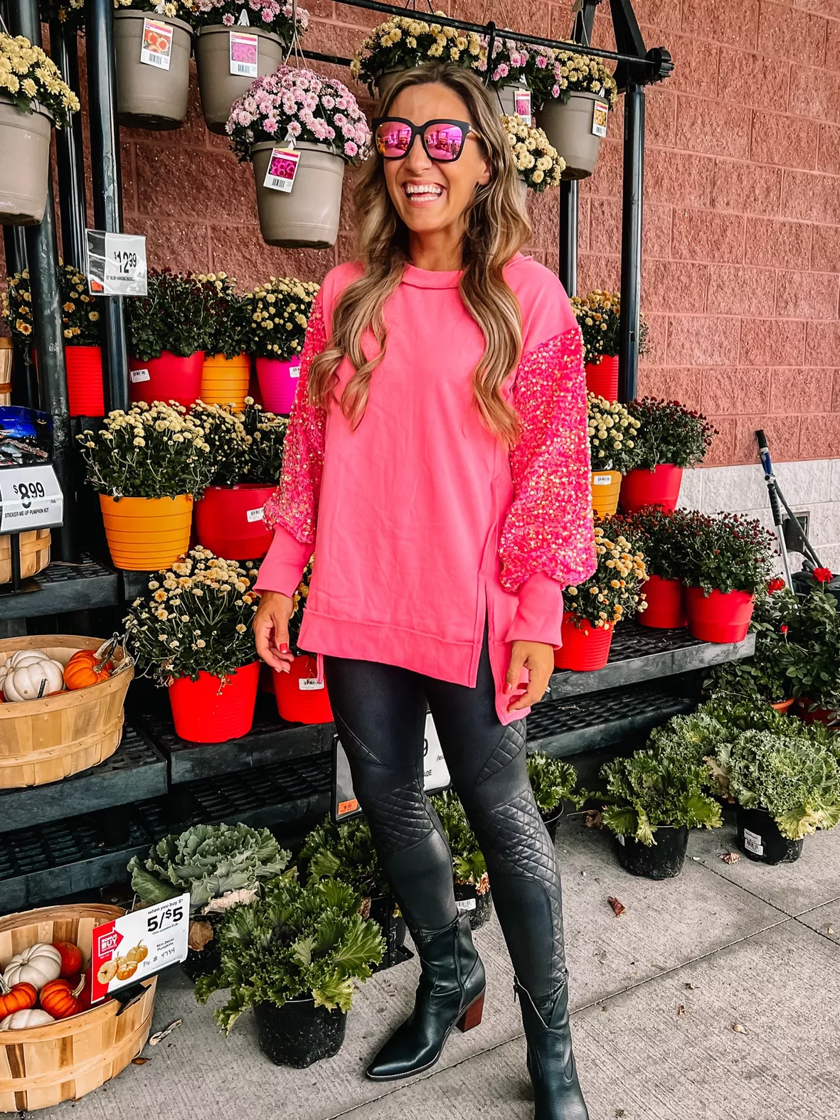 Live For The Thrill Coral Top curated on LTK