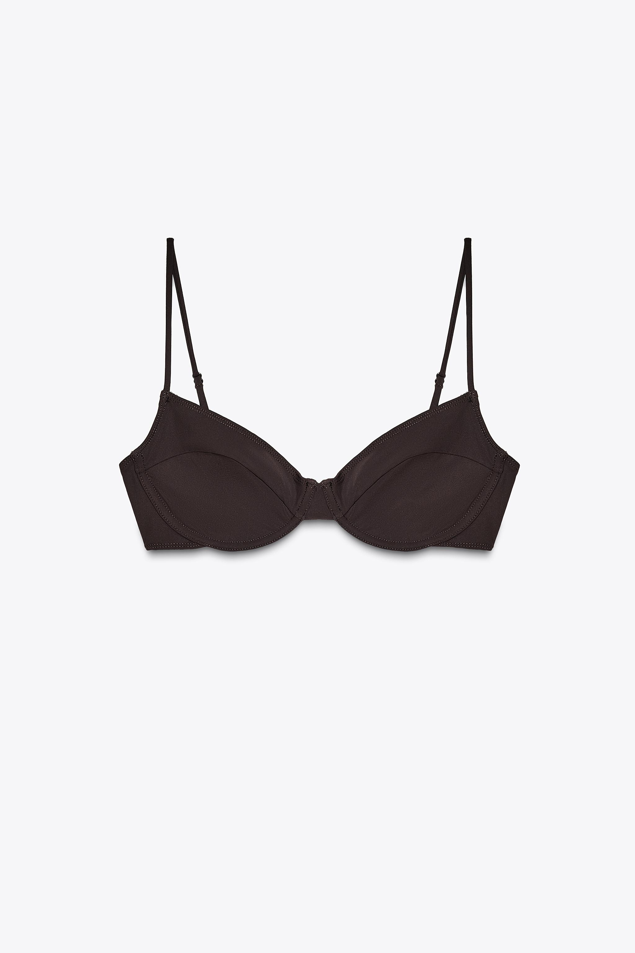 UNDERWIRE BIKINI TOP | Zara US