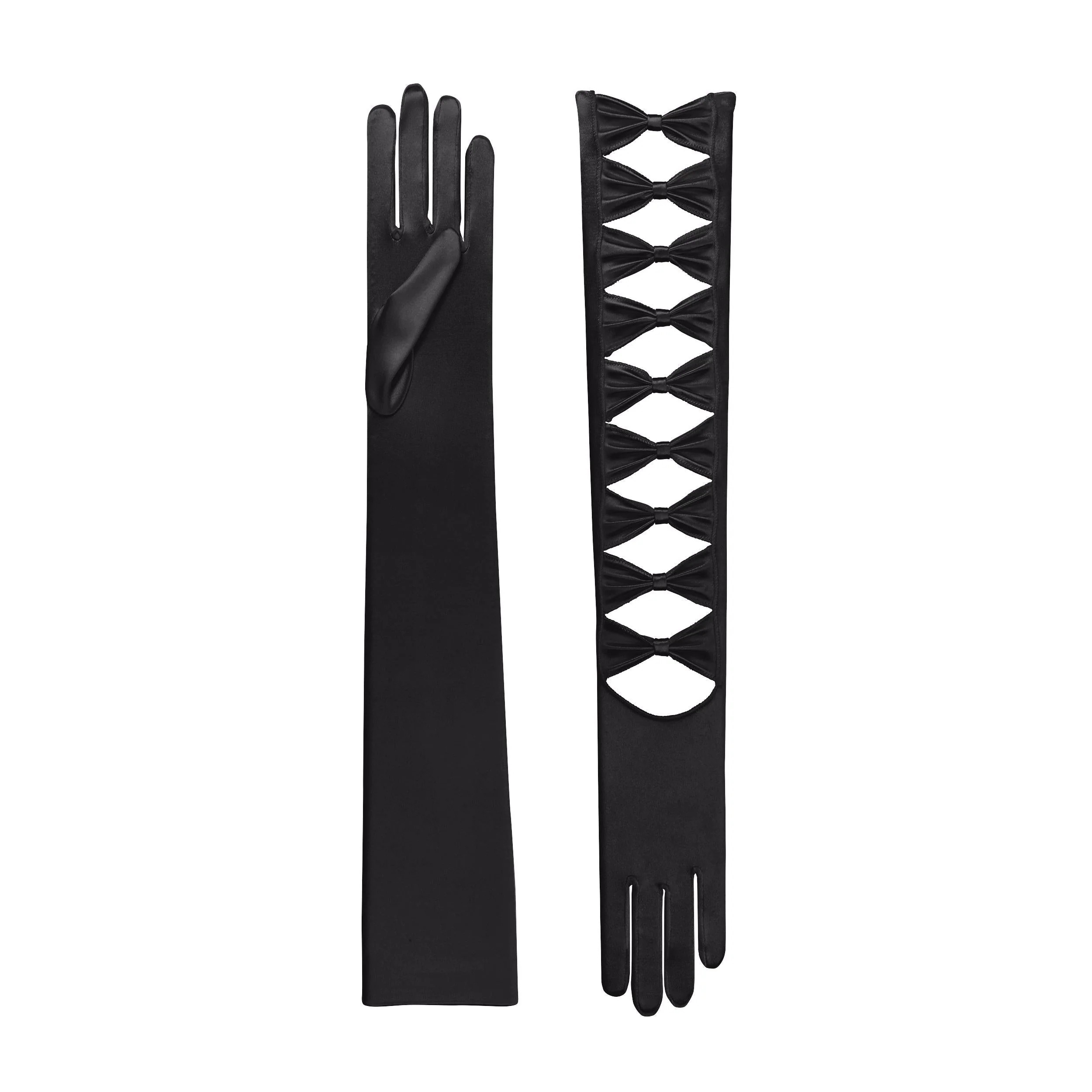 Thalia | Satin Opera Glove | Cornelia James