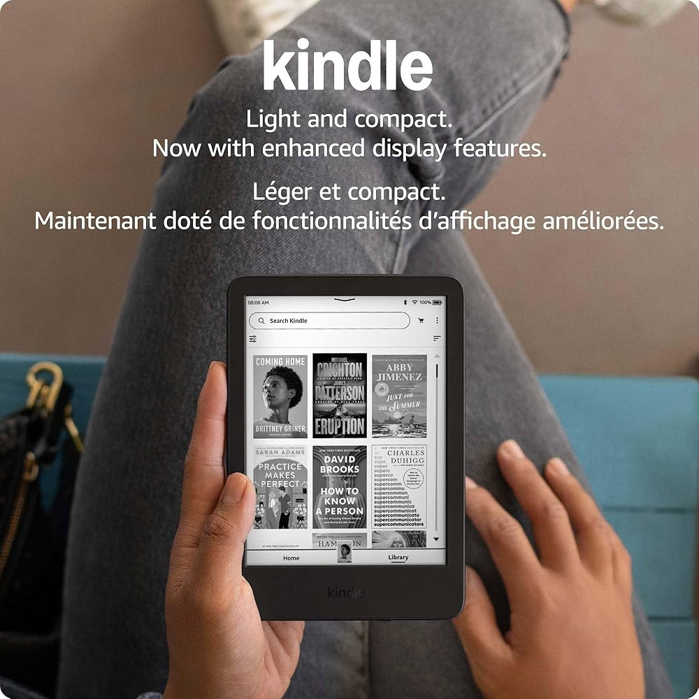 New Amazon Kindle (16 GB) – Lightest and most compact Kindle, with glare-free display, faster p... | Amazon (CA)