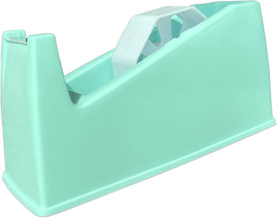 Desktop Tape Dispenser Holder with 1 & 3 inch Core for Heat Tape, Masking Tape Dispenser with Non... | Amazon (US)