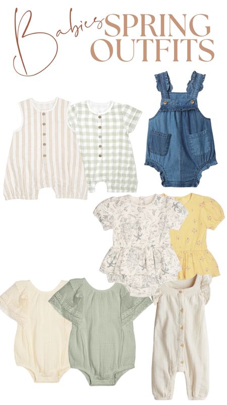 Babies Spring Outfits 

#LTKfindsunder50 #LTKkids #LTKbaby