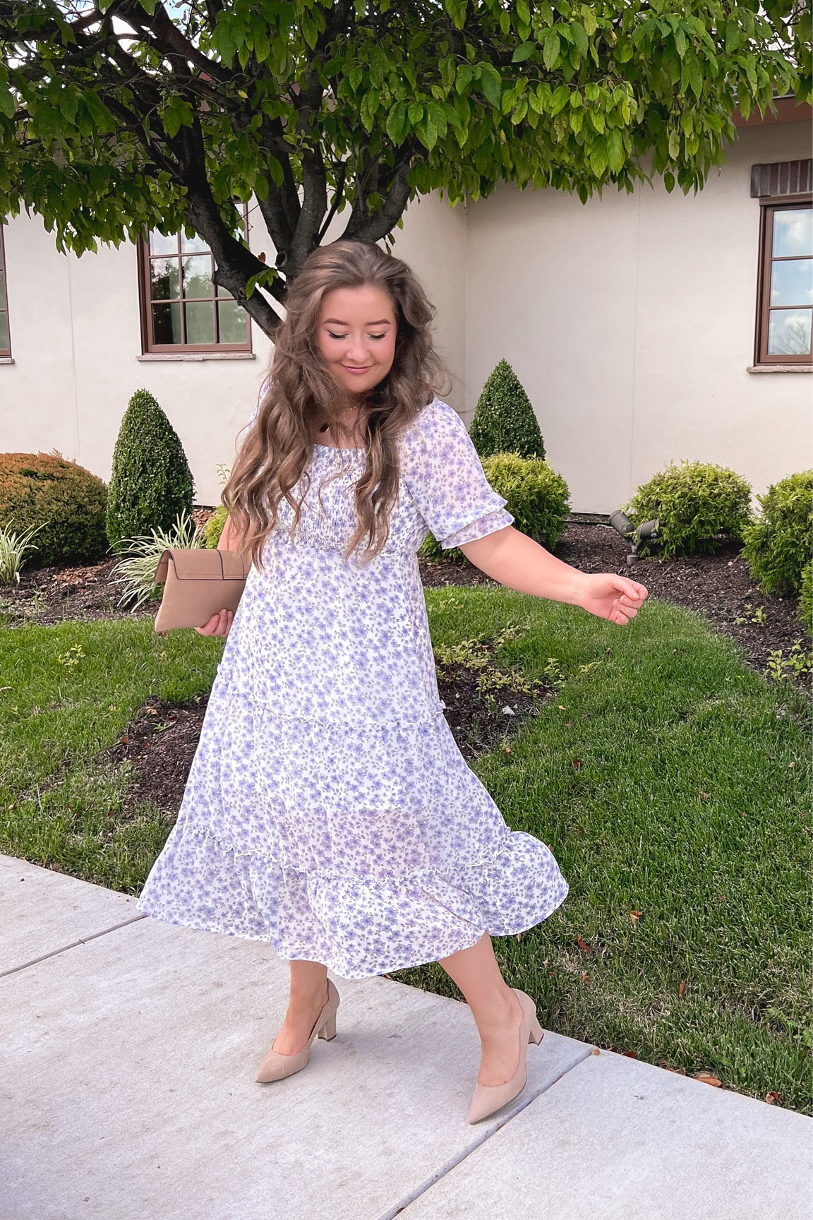 My floral midi Amazon dress is on sale right now! Wearing the size L 

#LTKsalealert #LTKcurves #LTKunder50