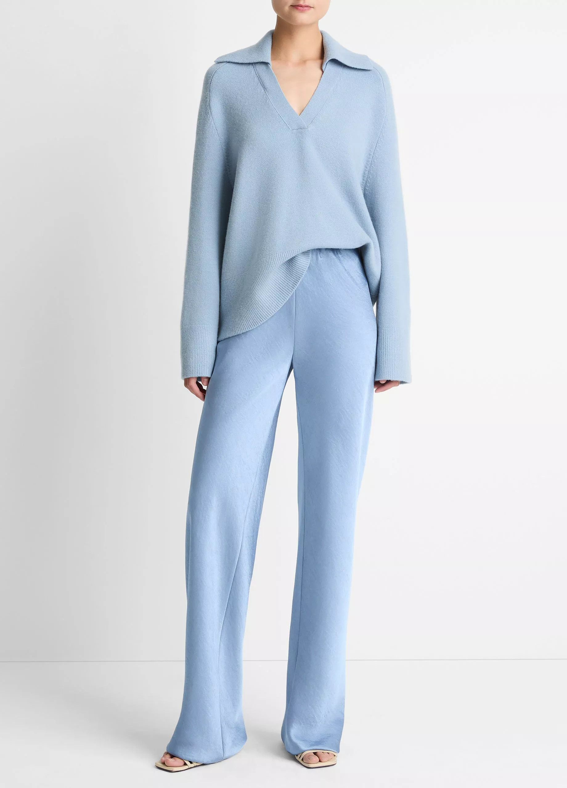 Fluid Satin Bias Pant | Vince LLC