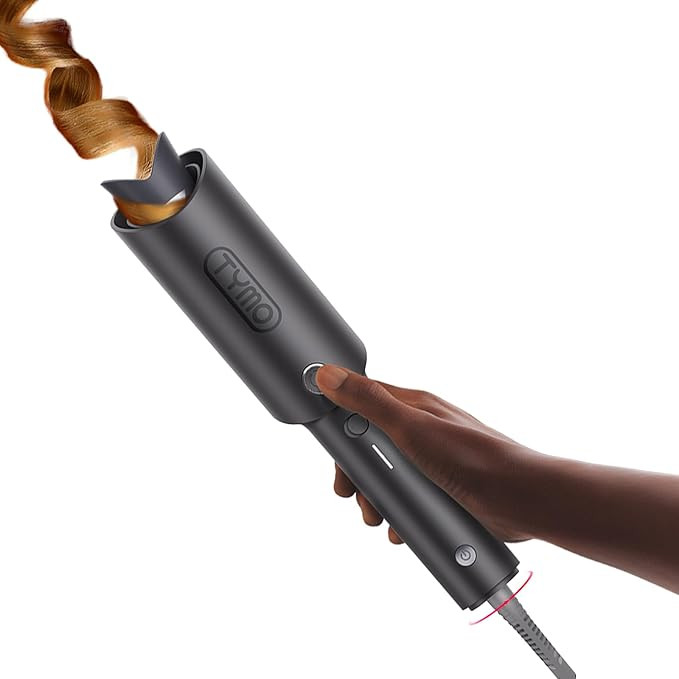 TYMO Automatic Rotating Curling Iron - TYMO CURLPRO Beach Waves Curling Wand, Portable Hair Curle... | Amazon (US)