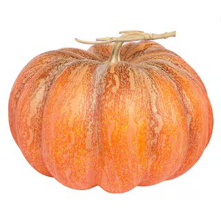 11" Orange-Green Flat Pumpkin by Ashland® | Michaels | Michaels Stores