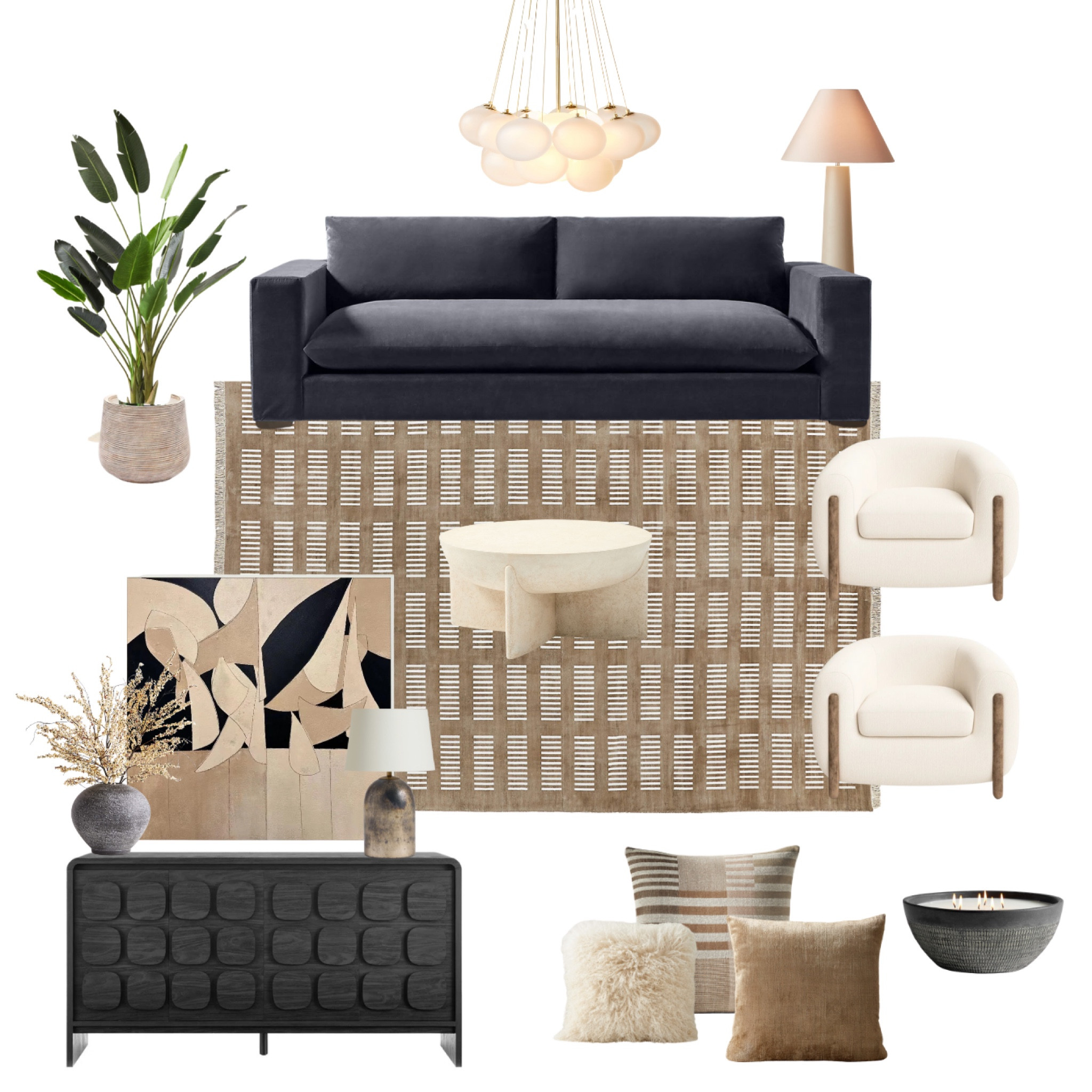 Shop this entire designer living room… without the luxury prices! Amazing finds from Wayfair, CB2 and more. 

#LTKxWayfair #WayfairFinds #homedecor #homeinterior

#LTKHome