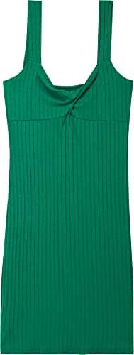 Vestido canelado com torção, Malwee, Feminino | Amazon (BR)