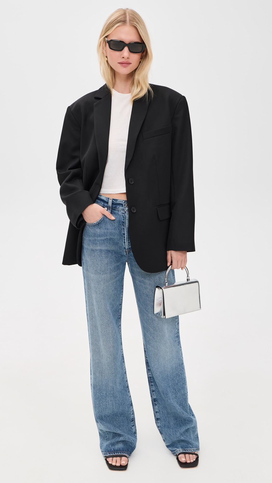 ANINE BING Quinn Blazer | Shopbop | Shopbop